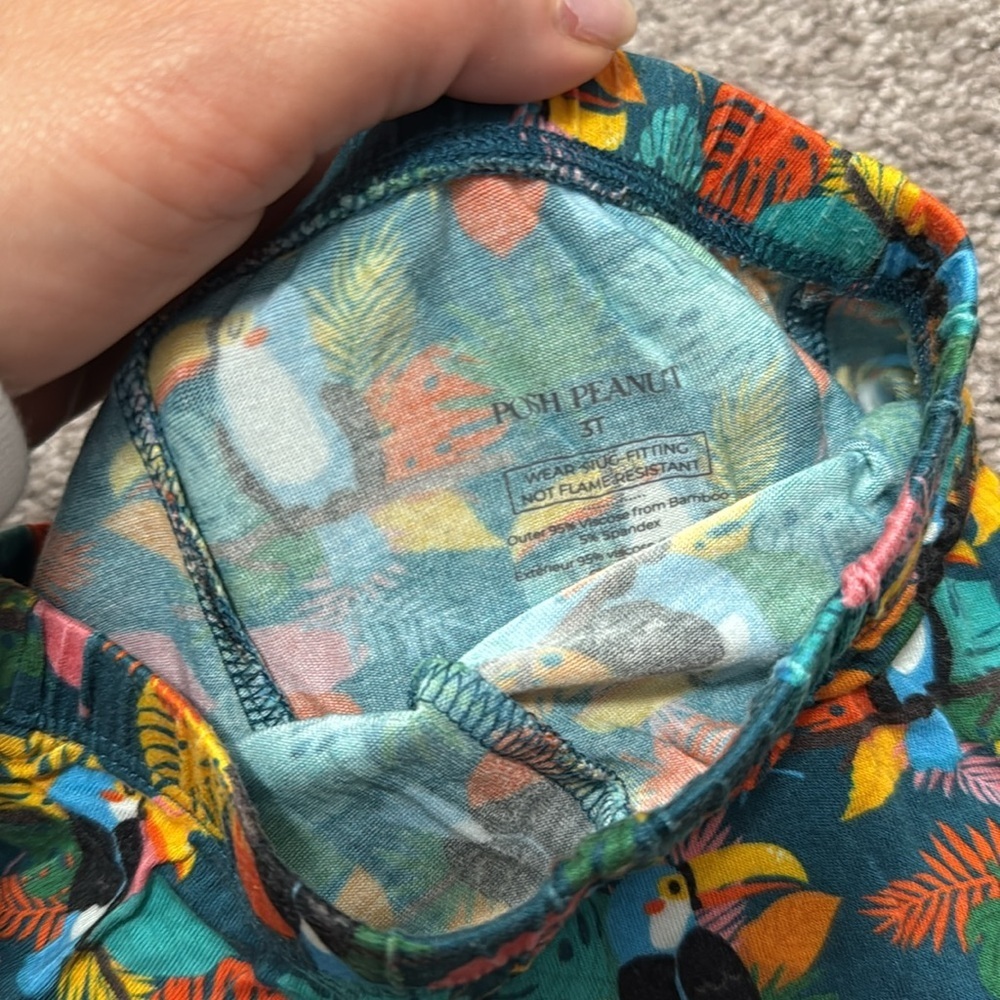 Posh Peanut Rio Short Sleeve Pajama Set - Picture 6 of 7